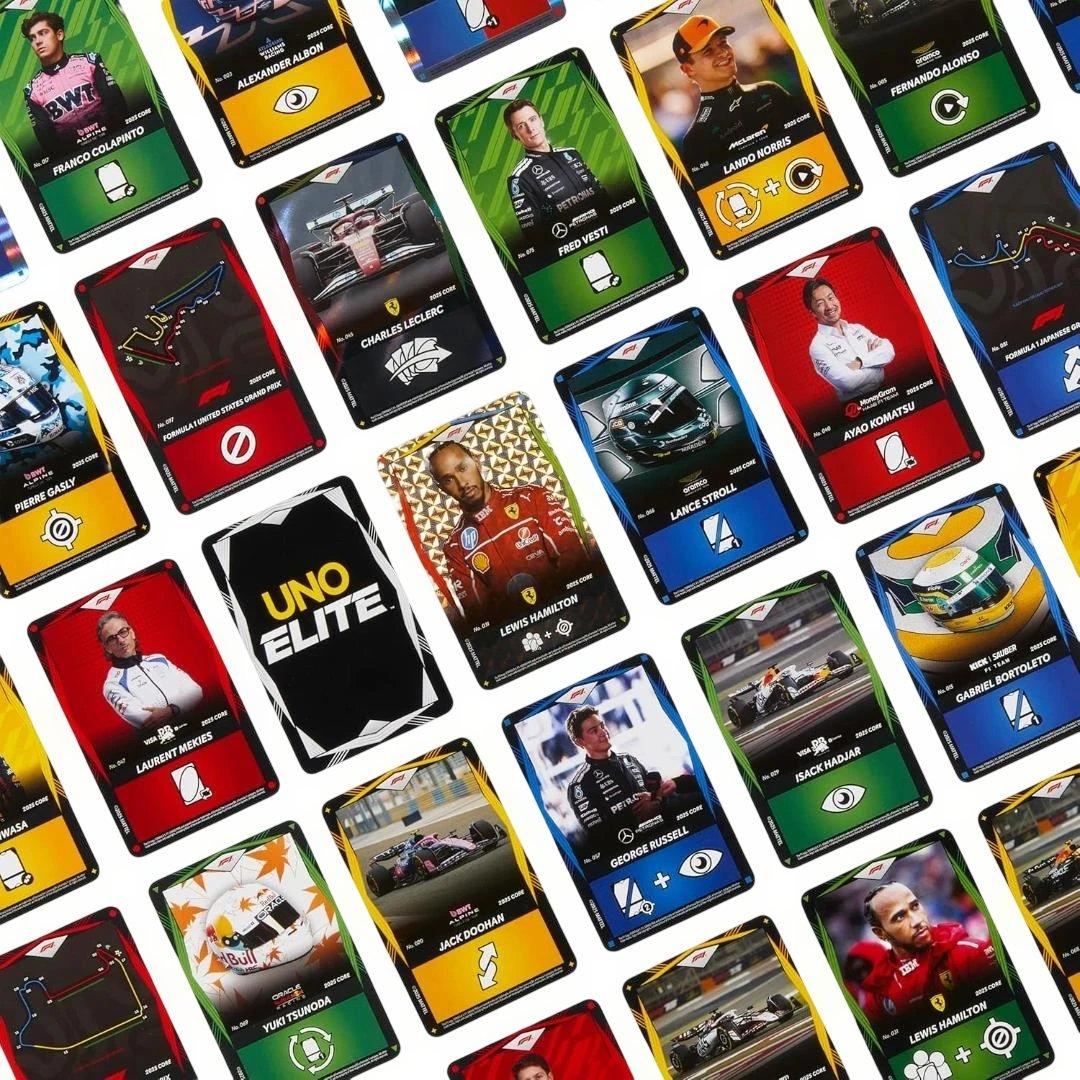 F1 UNO Formula1 ハミルトン フェルスタッペン ランド・ノリス