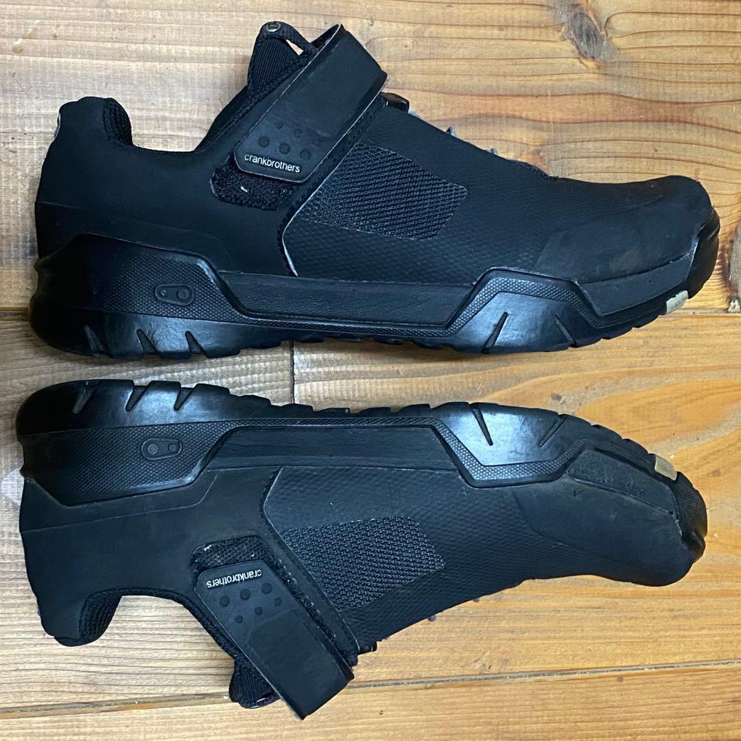 値下げ 良好USED CRANK BROTHERSビンディングシューズ BLK