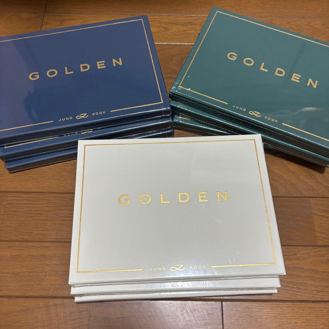 JUNG KOOK GOLDEN アルバムセット&展示会特典トレカ
