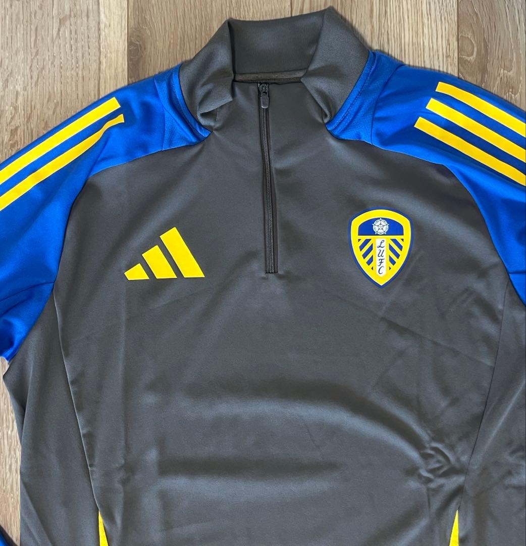 adidas リーズ　トレーニングトップ　ドリルトップ　M 田中碧　サッカー