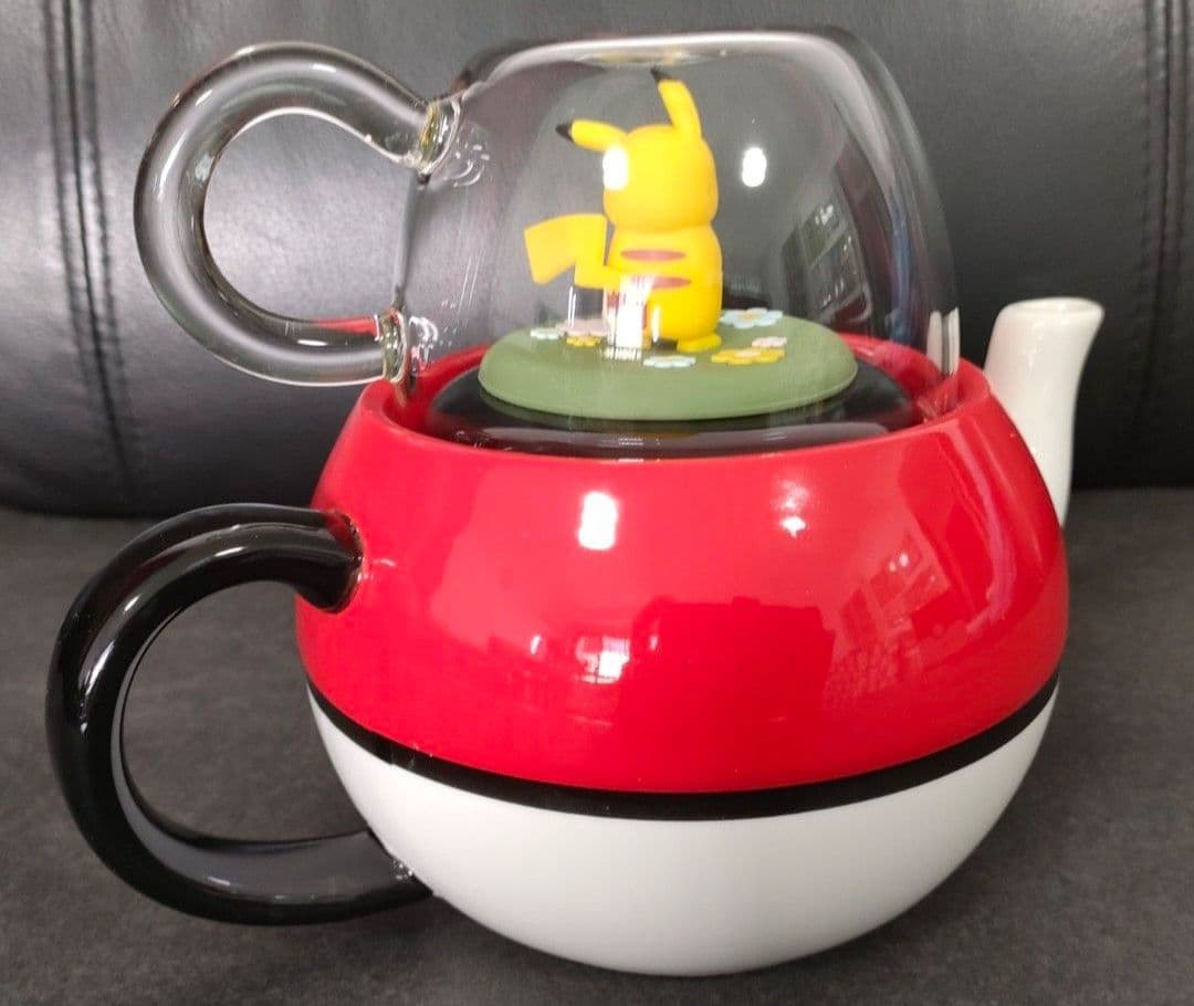 ★正規品★非売品 ポケモン ピカチュウ モンスターボール ティーポット 海外限定