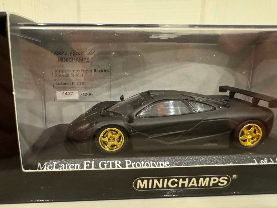 McLaren F1 GTR prototype ミニカー ミニチャンプス