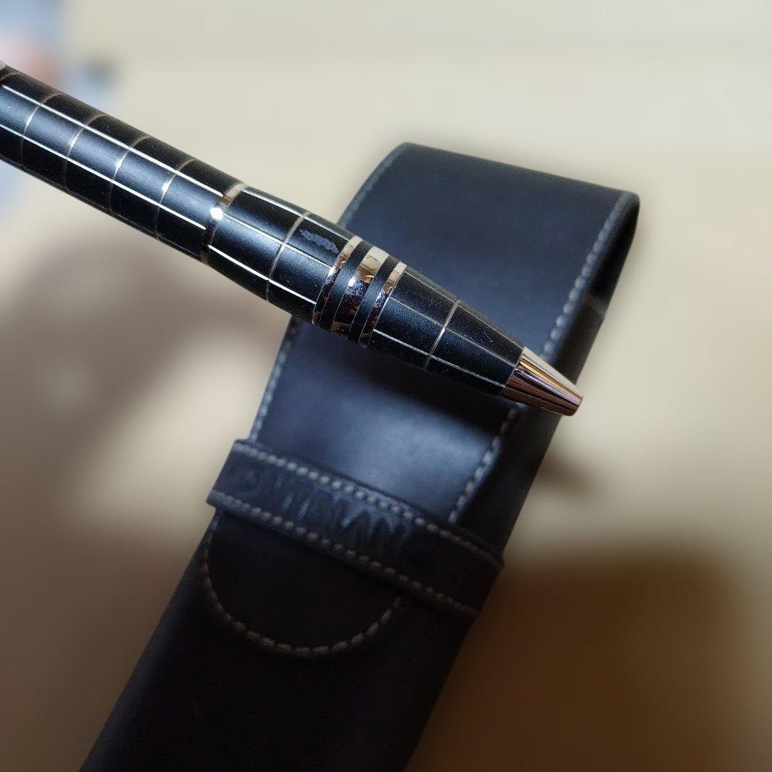 Montblanc ボールペン チェックパターン