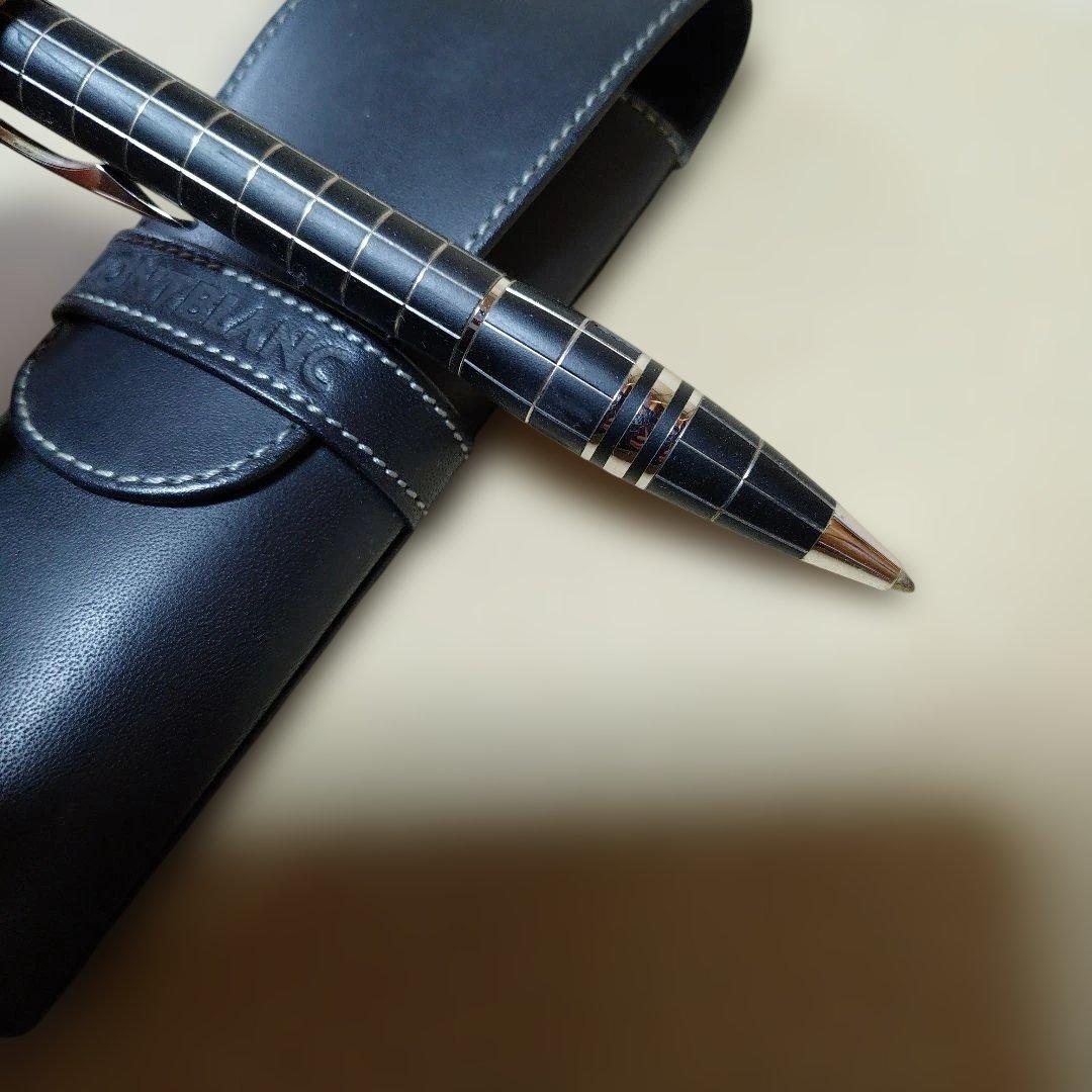 Montblanc ボールペン チェックパターン