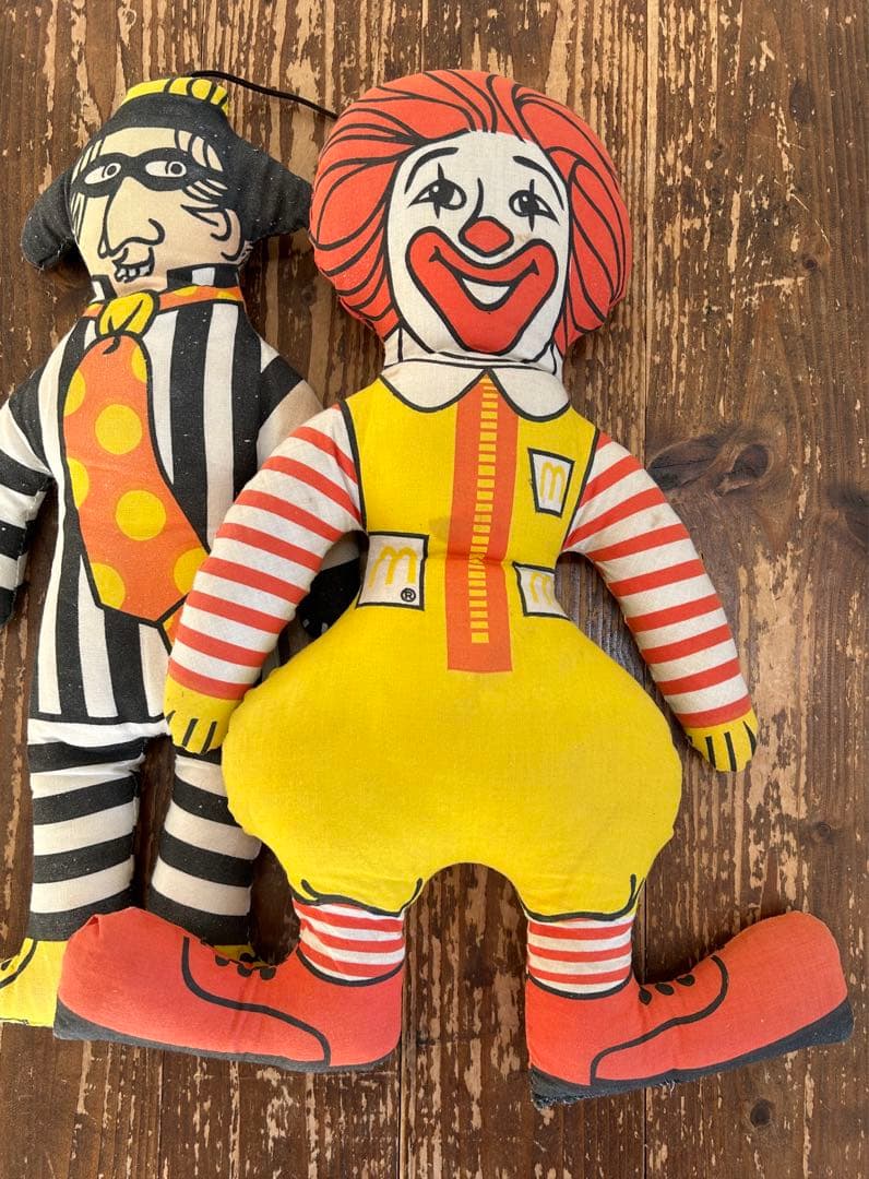 アメリカ ビンテージ マクドナルド 人形 ぬいぐるみ