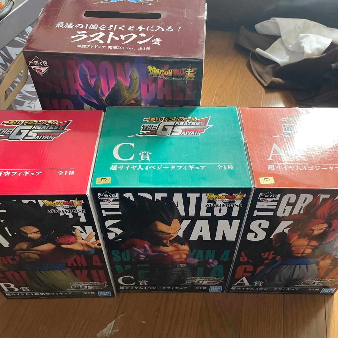 1番くじTHE GREATEST SAIYAN フィギュアドラゴンボールセット
