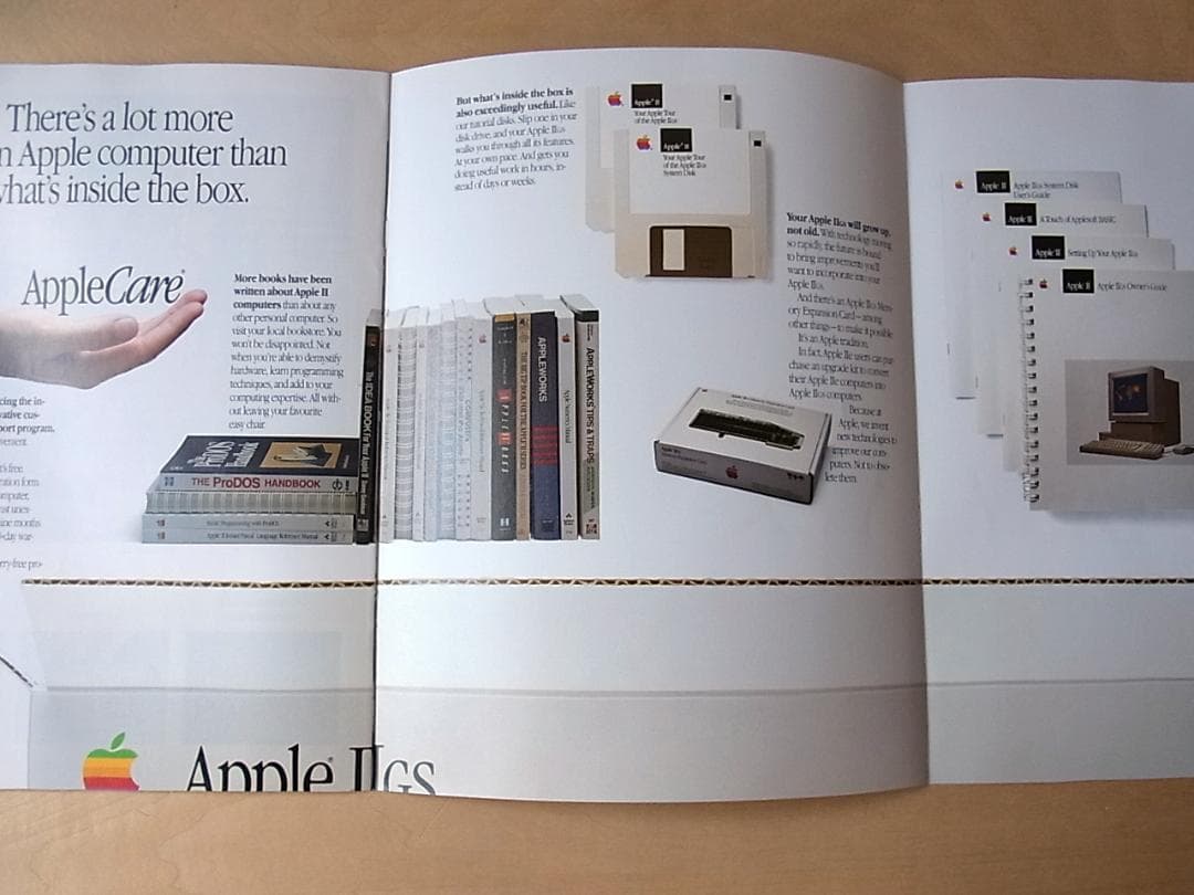【パンフレット】「Introducing the Apple ll GS」