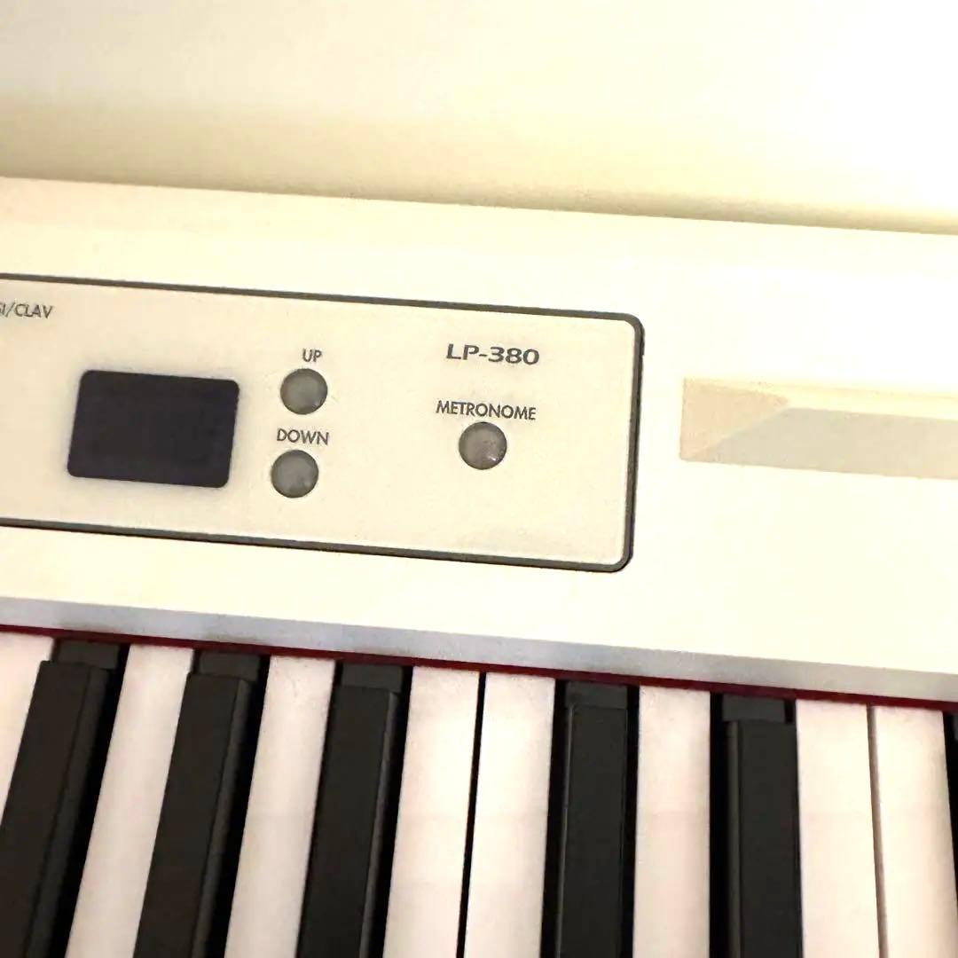 ‼️追加値下❤️引取限定ピアノ LP-380 ホワイト 88鍵