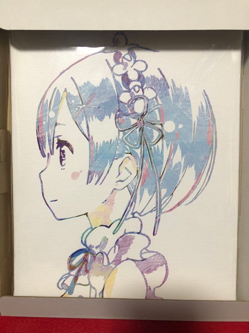 完売品 激レア‼️リゼロ キャンパスボードani-art