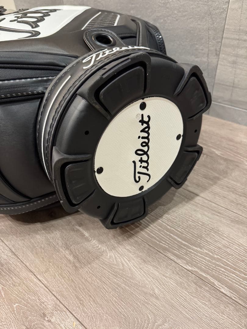 Titleist キャディバッグ 黒白