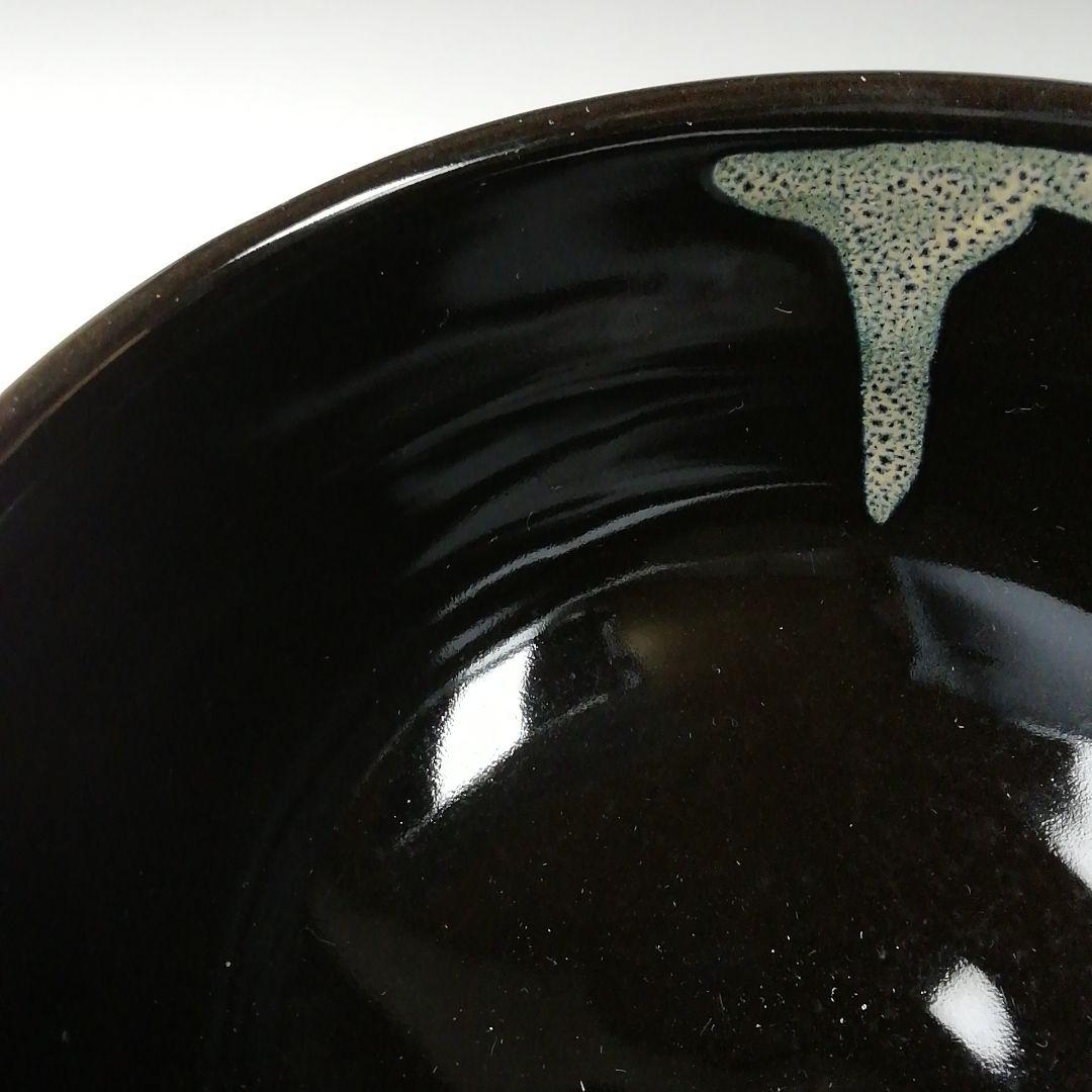 Ｔ２５４　茶碗　『九谷焼』『九谷　陶春 作』　共箱　抹茶碗　茶道具