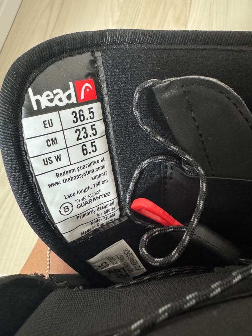 HEAD スノーボードブーツBOA システム 23.5cm