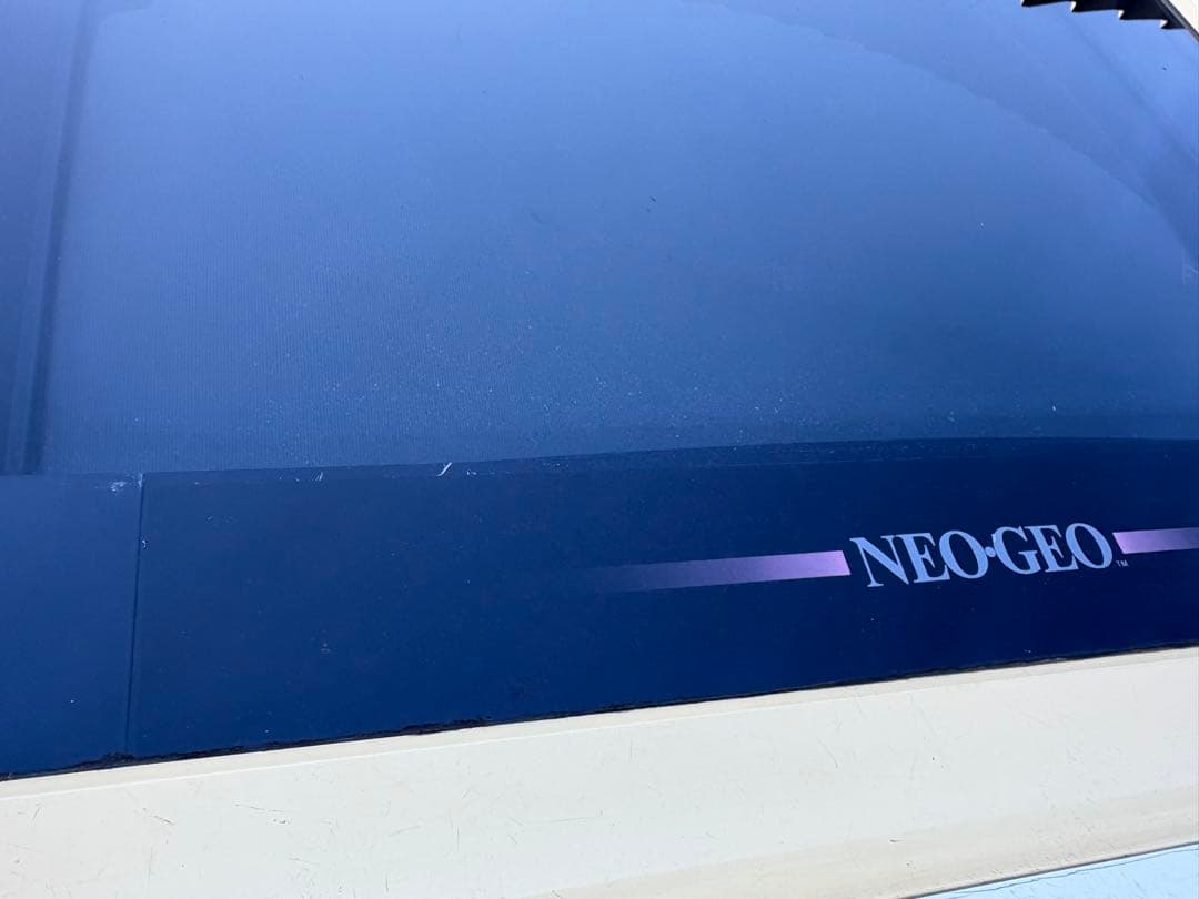 NEO-GEO ネオジオ(MVS) 筐体NEO25鍵無し ソフト4本付