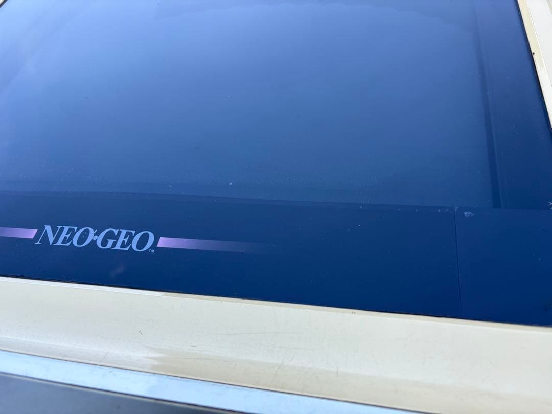 NEO-GEO ネオジオ(MVS) 筐体NEO25鍵無し ソフト4本付
