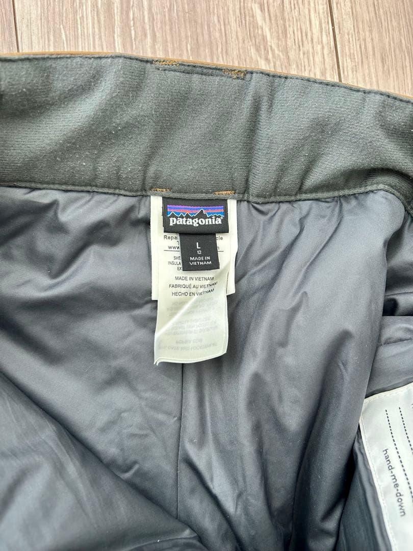 Patagonia 子ども用 スノーウェア パンツ L
