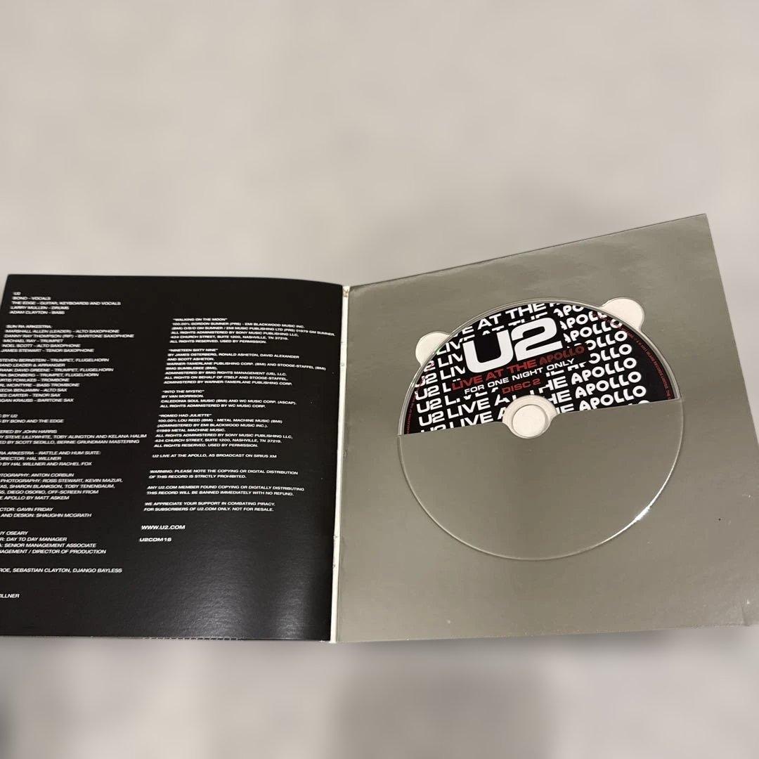 [非売品]U2 LIVE AT THE APOLLO CD