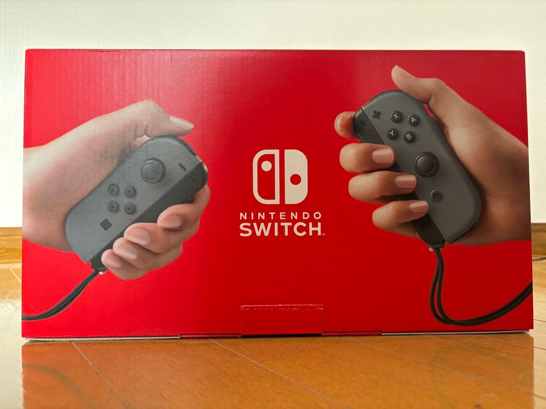 美品Nintendo Switch 本体 グレー Joy-Con付き