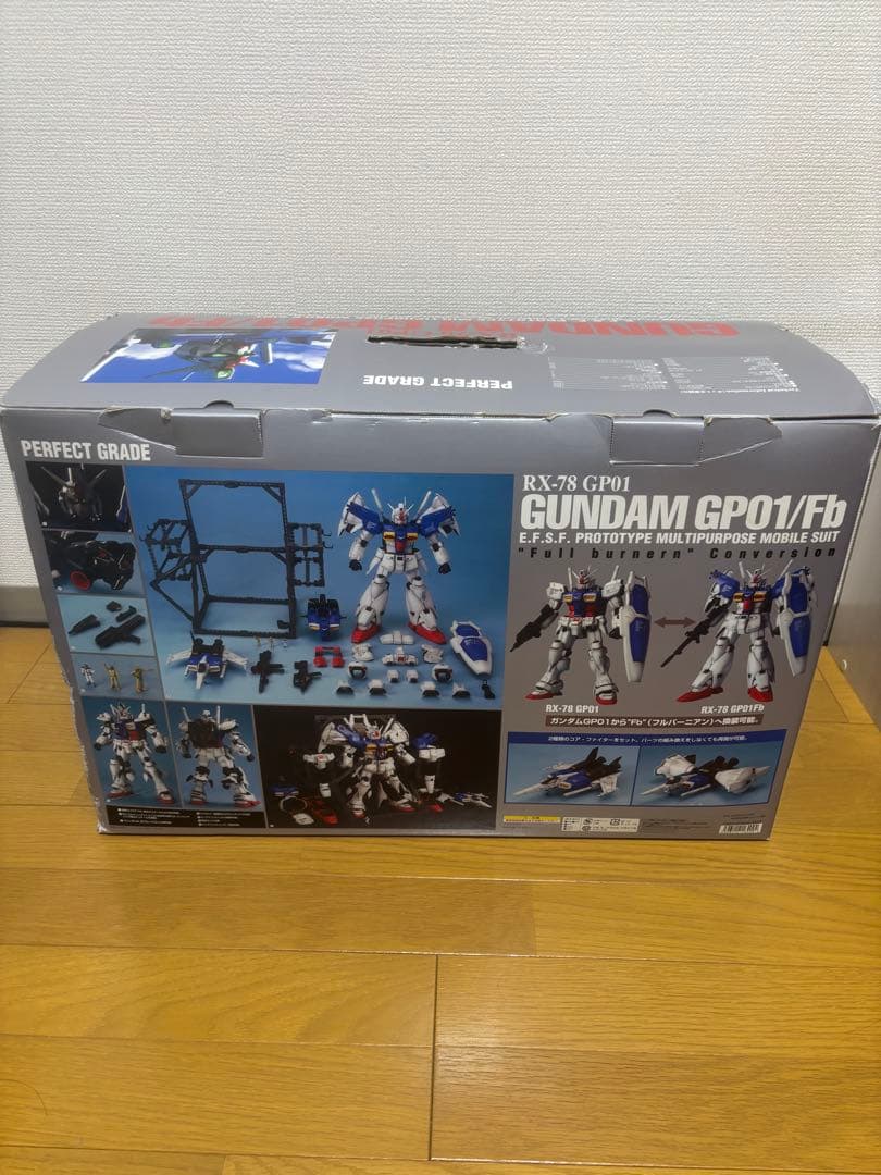 RX-78 GP01 GUNDAM GP01/Fbパーフェクトグレードプラモデル