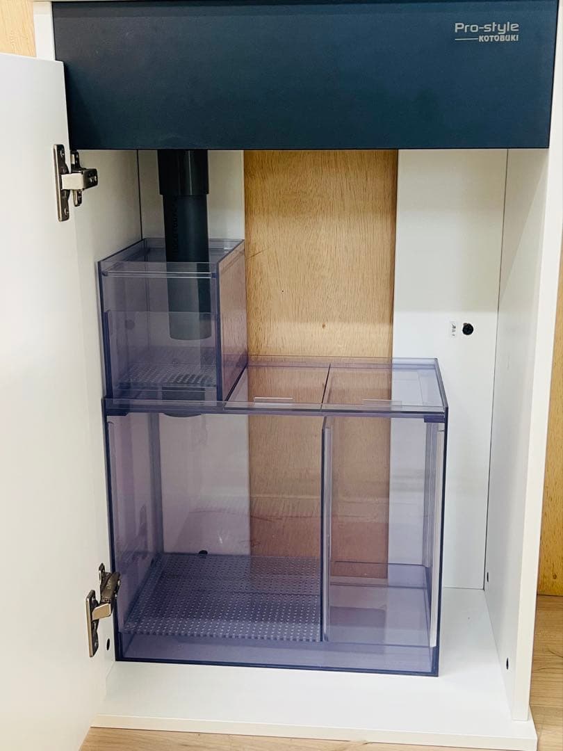 1台限定　450×300×360㎜オールガラスオーバーフロー水槽 セット