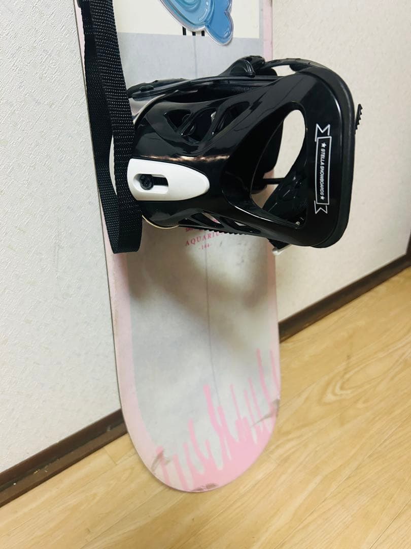 【専用】STELLA スノーボード　板　ビンディングセット　144cm スノボ