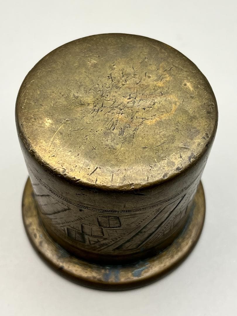 【海】江戸期　香炉　赤銅象嵌　古銅製　銅製　時代物　古董品　美術品