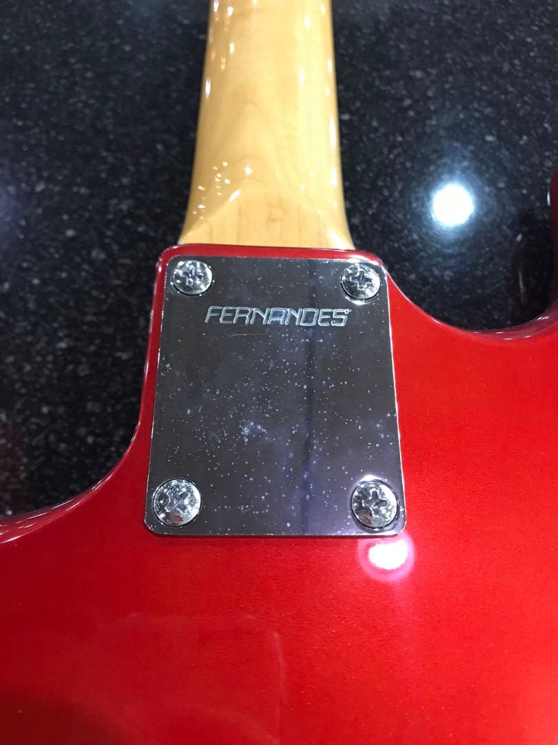 FERNANDES レッド エレキギターLE-1Z 3S