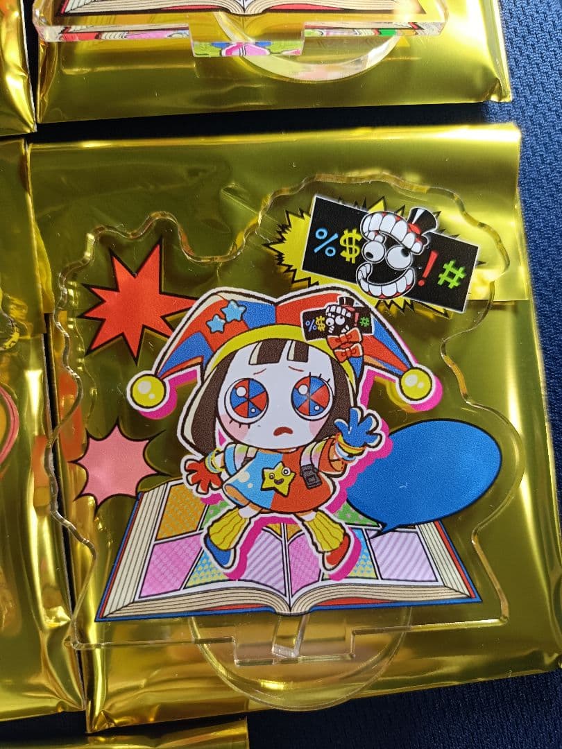 ✡️新品未使用✡️アメージングデジタルサーカス　アクリルぷちスタンド 8種コンプ