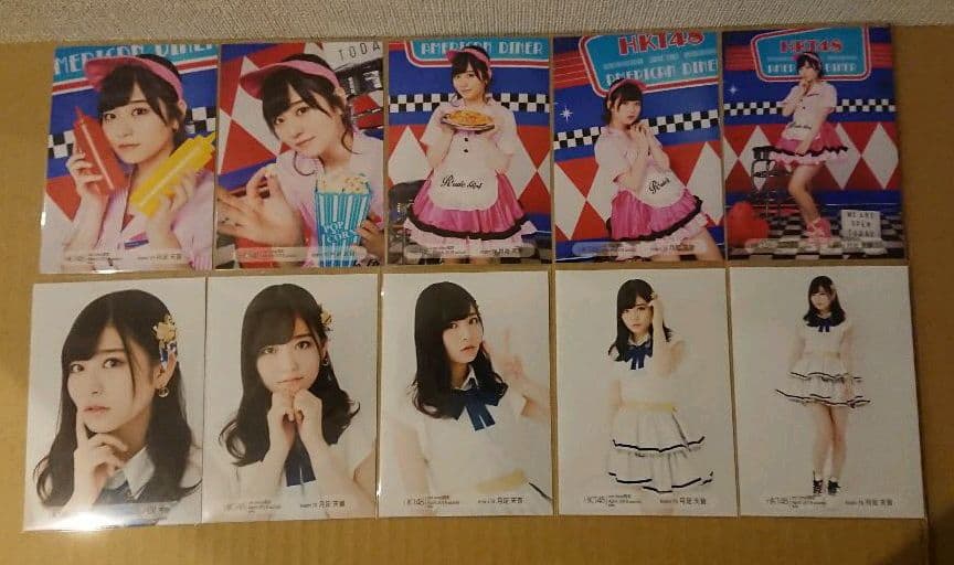 HKT48 生写真 月足天音 2018年 2019年 個別生写真 95枚