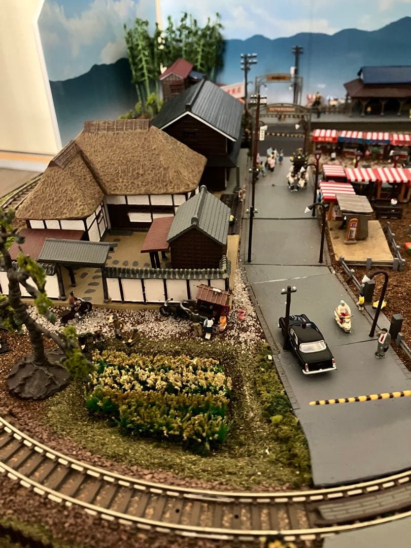 鉄道模型 少年時代 ジオラマ 完成品 ケース•パワーラック付
