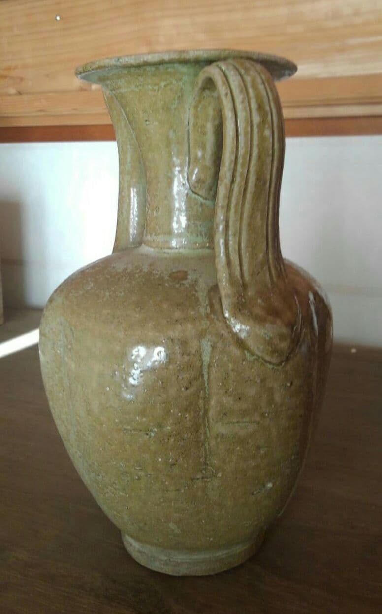 古越州窯青磁酒注　中国五代十国北宋時代