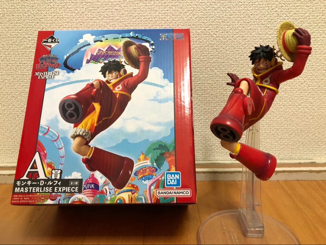 ワンピース　一番くじ　ギガントネーム未開封 開封品フィギュア3点