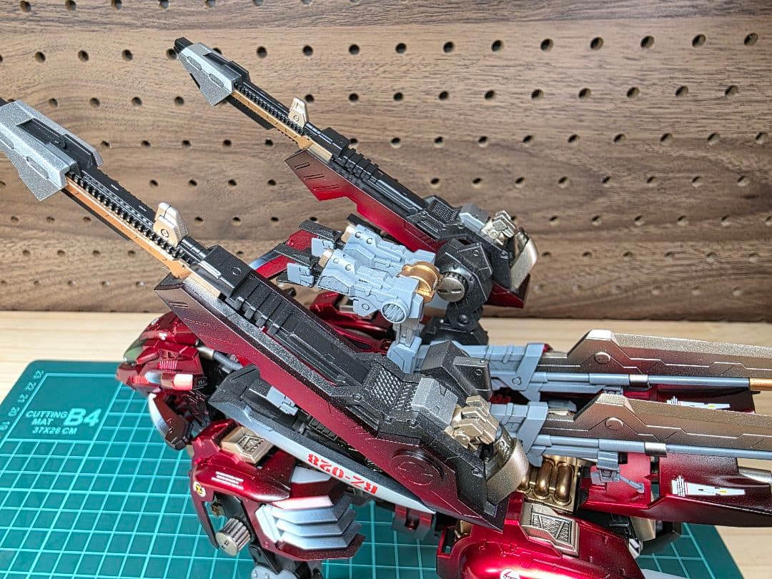 HMMゾイドブレードライガーキャンディ塗装