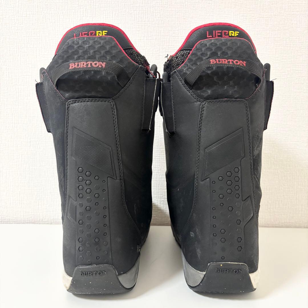 BURTON ION スノーボードブーツ ブラック/レッド 27cm