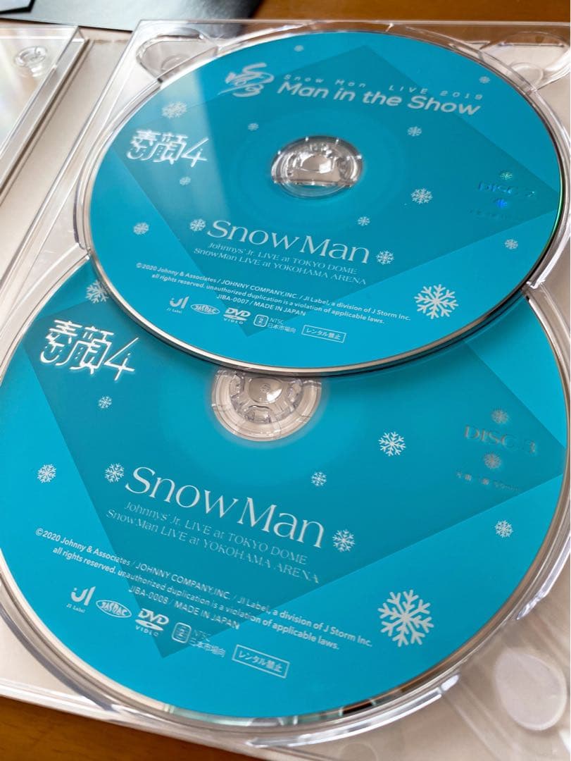 素顔４Man盤 アイランドストア DVD 銀テープ付