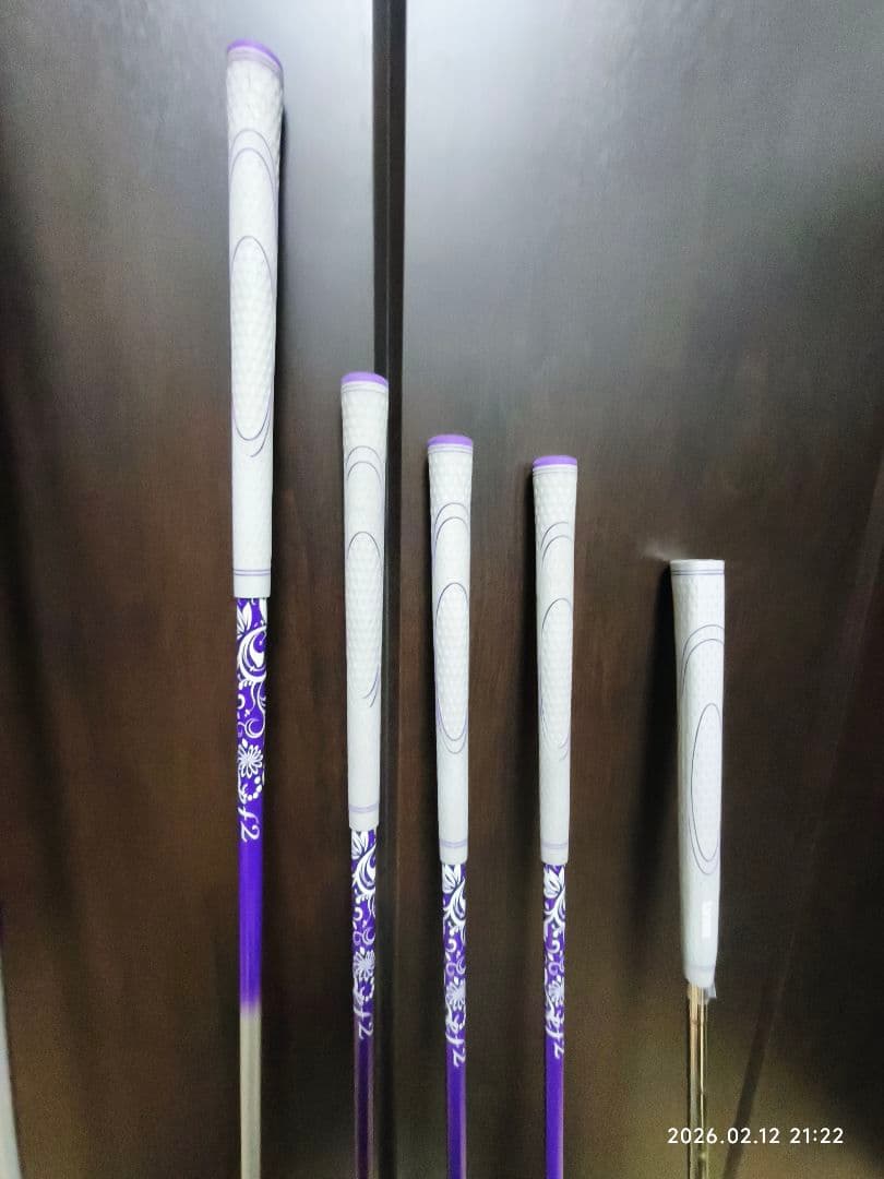 リンクス クリスタルキャット レディース ゴルフ6本セット キャリーバッグ付