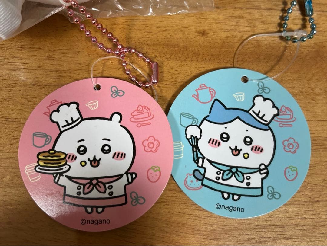 ちいかわ カフェのコックさんマスコット ちいかわ ハチワレ