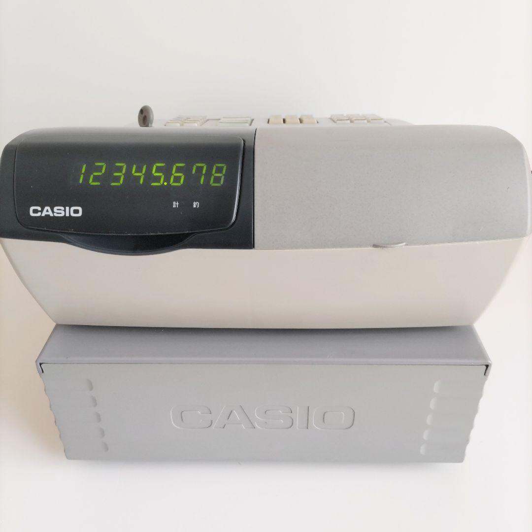 CASIO レジスター TE-100 2段式ドロワー 感熱紙ロール付属