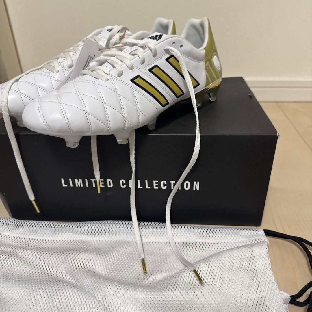adidas 11pro ホワイト/ゴールド 限定コレクション