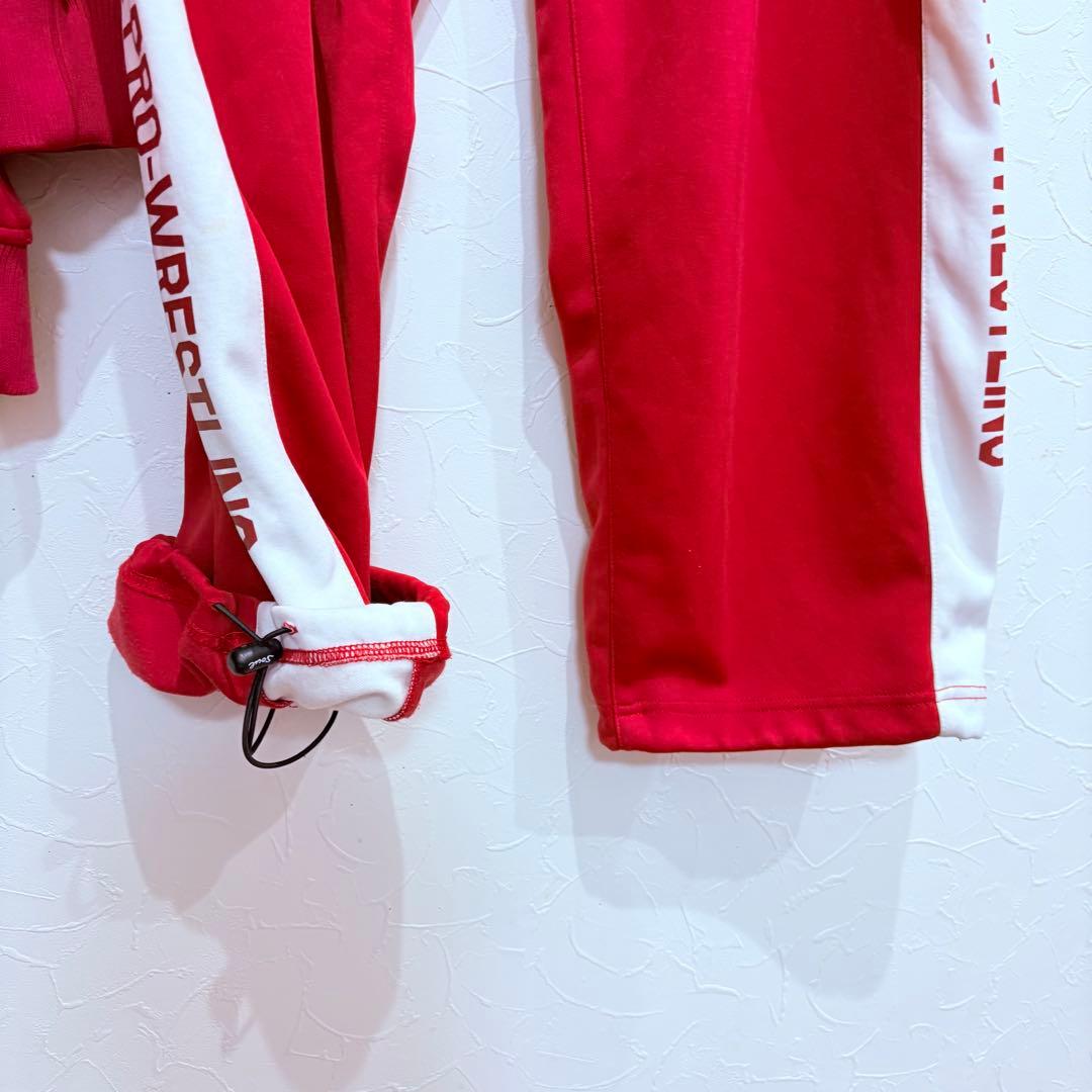 希少サイズ　新日本プロレス SOUL SPORTS ジャージ上下セットアップ4L