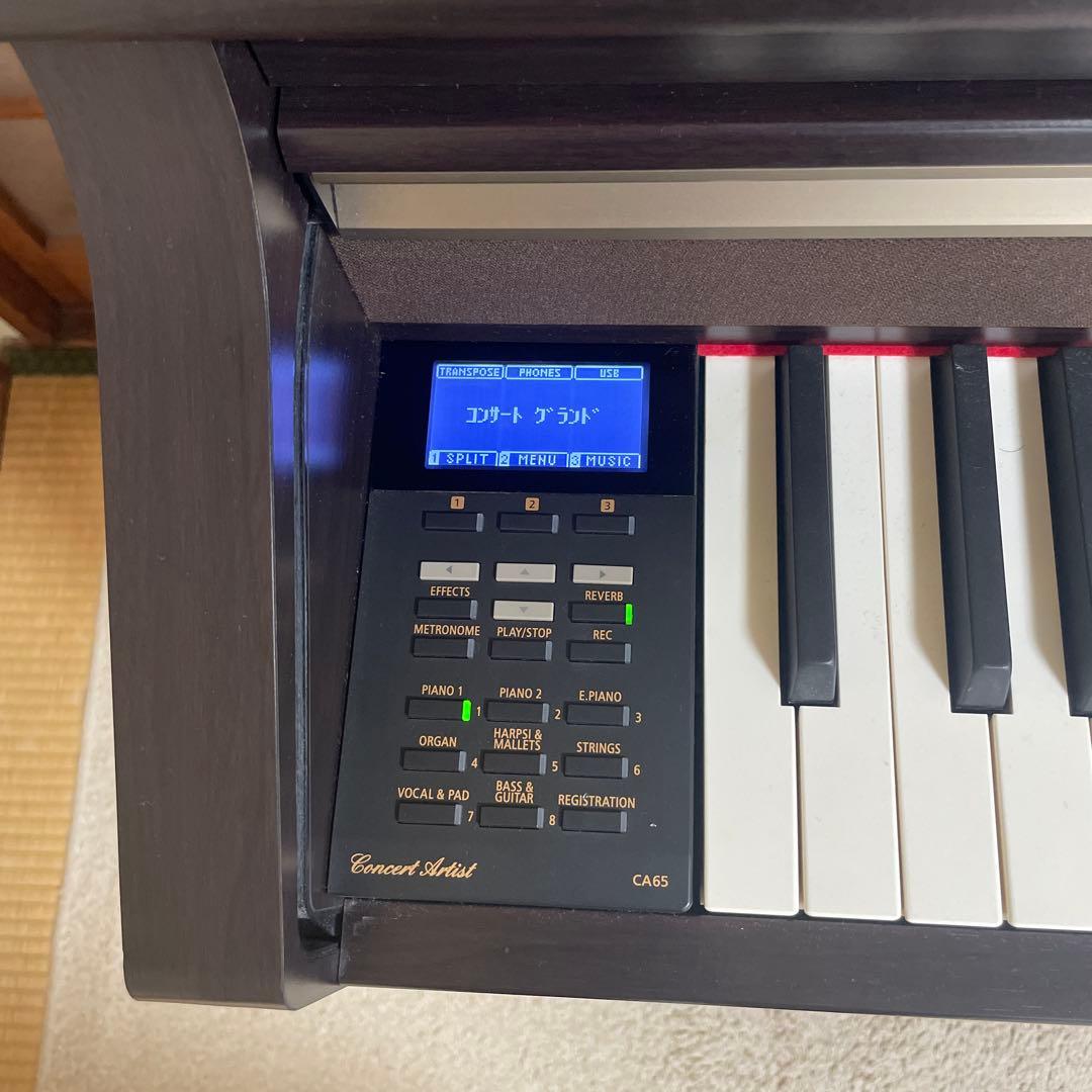 KAWAI CA65 電子ピアノ 一部鍵盤タッチやや硬め 動作確認済み