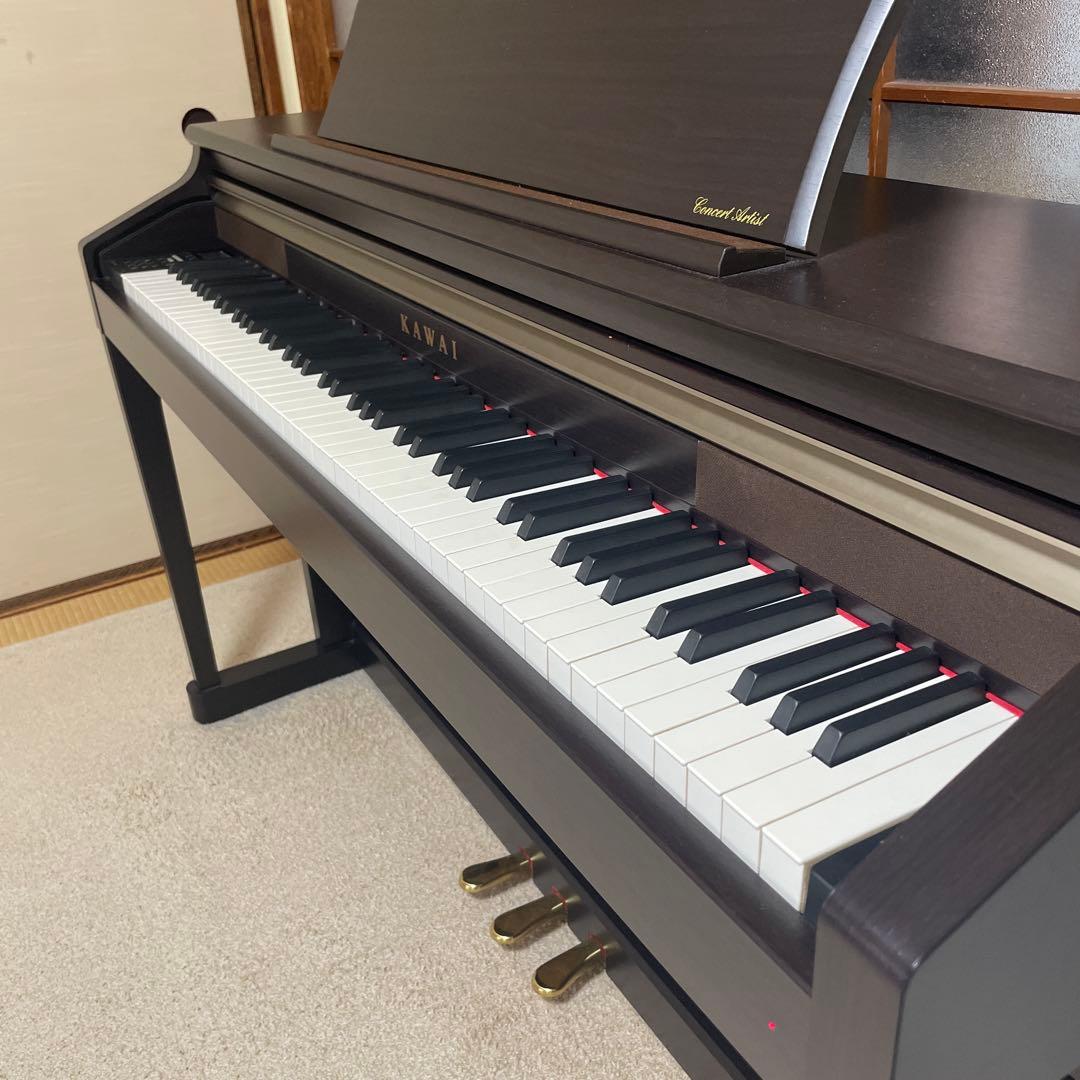 KAWAI CA65 電子ピアノ 一部鍵盤タッチやや硬め 動作確認済み