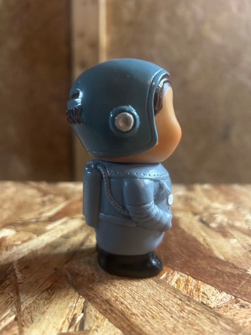 W/激レア　昭和レトロ　滋賀銀行　当時物　ソフビ　しがちゃん　貯金箱　宇宙服 ⑤