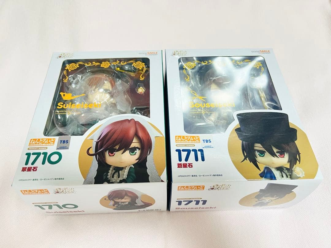 【未開封品】ローゼンメイデン ねんどろいど 真紅 水銀燈 翠星石 蒼星石