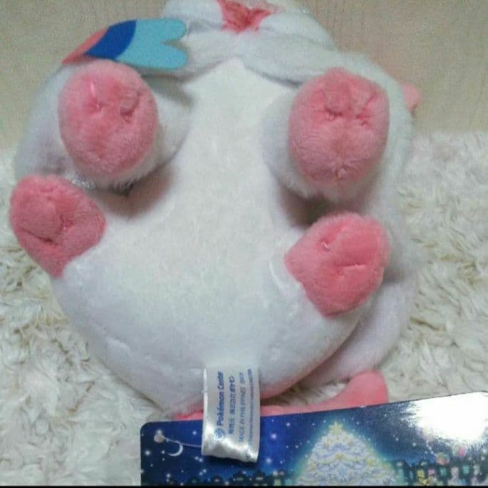 ①ニンフィアサンタ クリスマスぬいぐるみタグ付Pokemoncenterポケモン