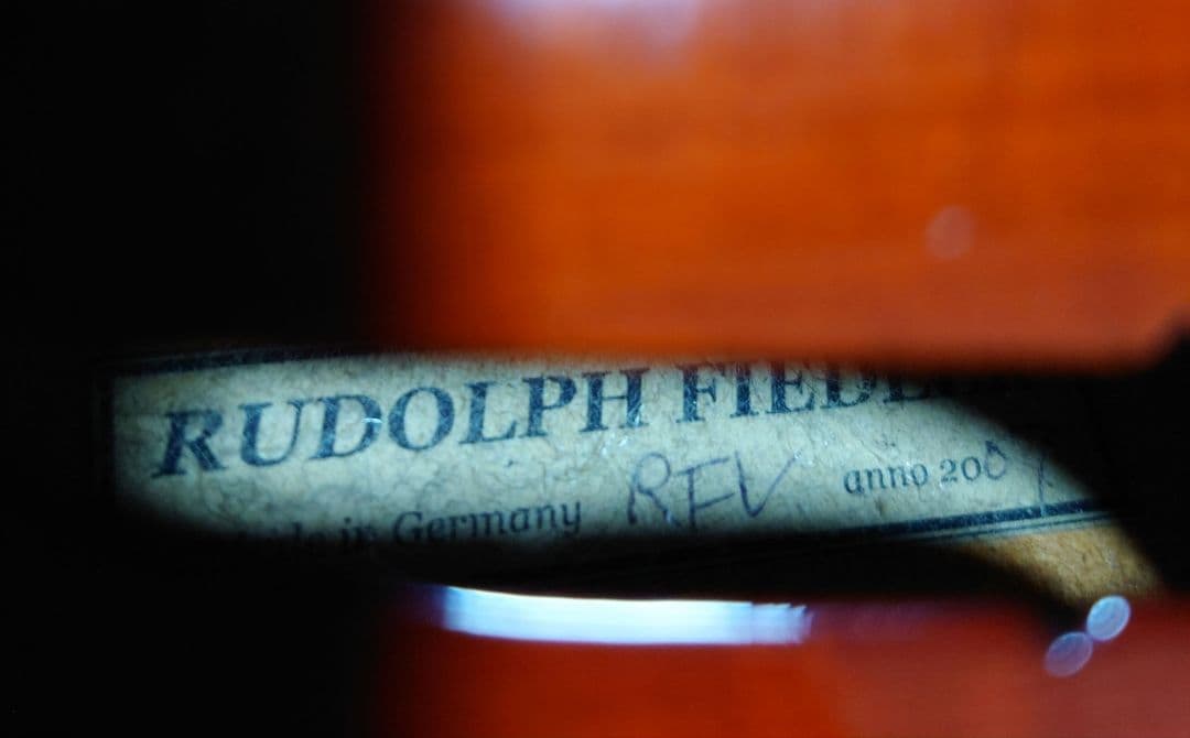 定価12万 RUDOLF FIEDLER 4/4 バイオリン ルドルフフィドラー