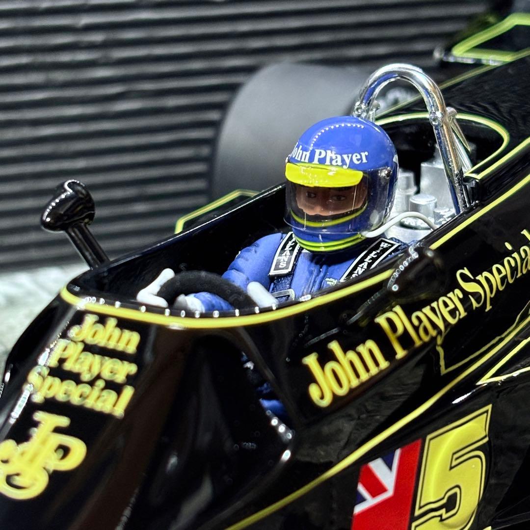 デカール加工品 1/18 GPreplicas ロータス 77 R.ピーターソン