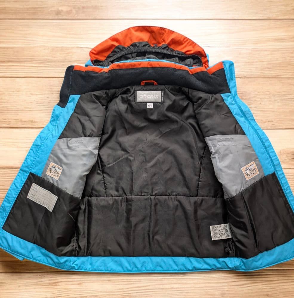美品✨ Phenix スノーウェア ジャケット セット 120cm サイズ調整可