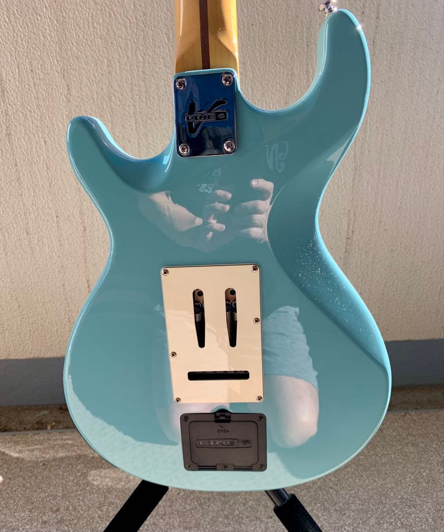 Line 6 Variax 水色 エレキギター