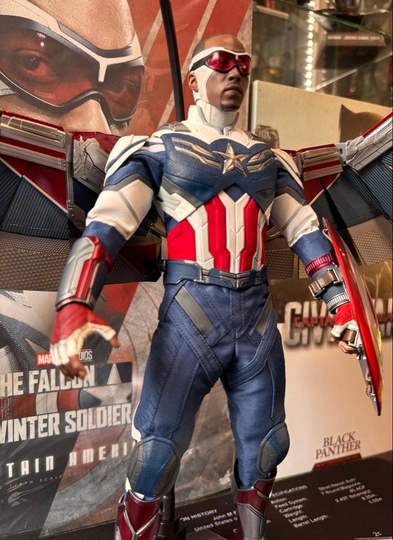 ホットトイズ キャプテン・アメリカ フィギュア 美品