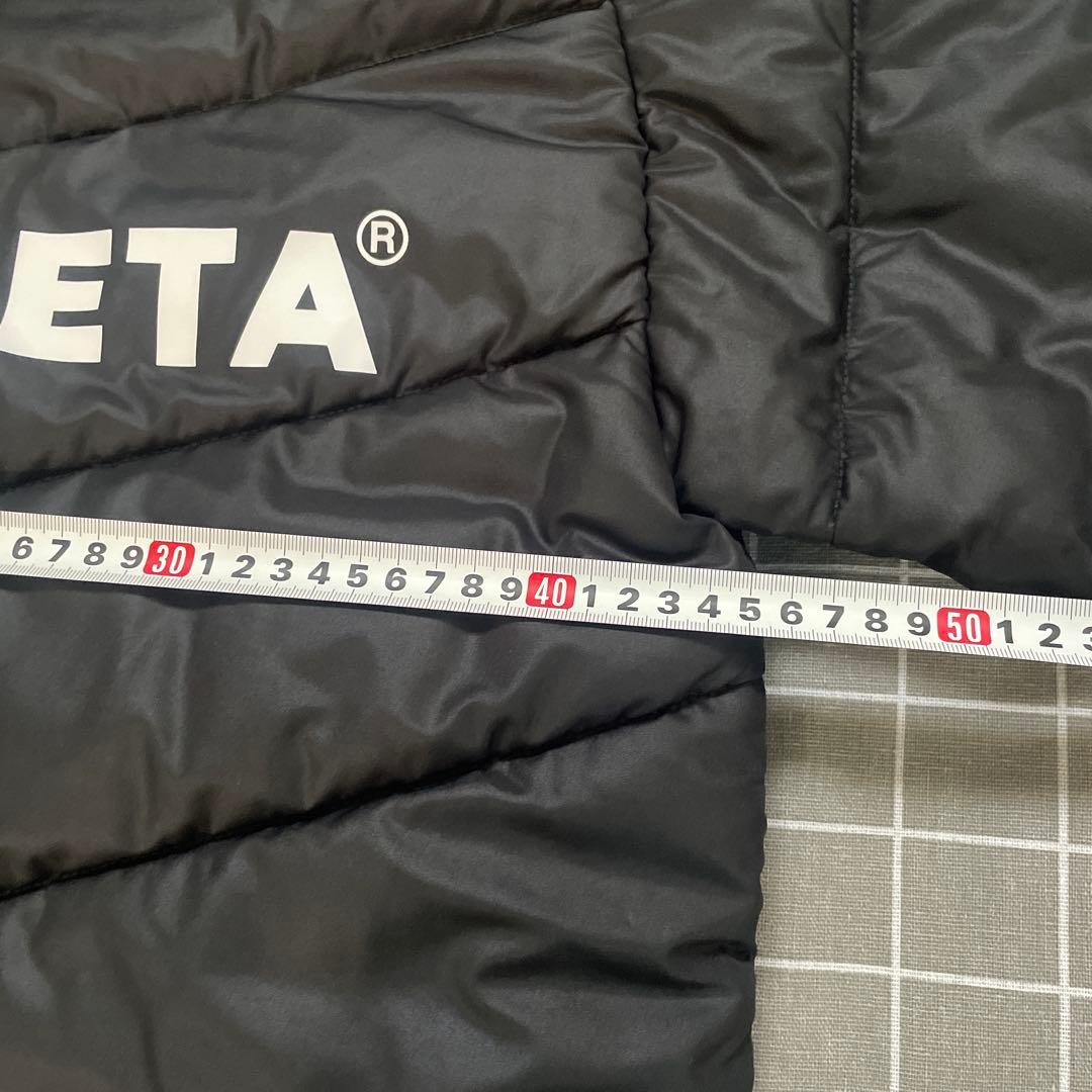 ATHLETA ブラック ロングベンチコート　美品　140